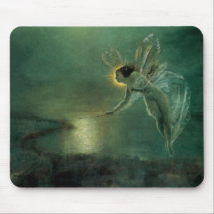 Spirit of the Night by Grimshaw, Victorian Fairy Mouse Pad