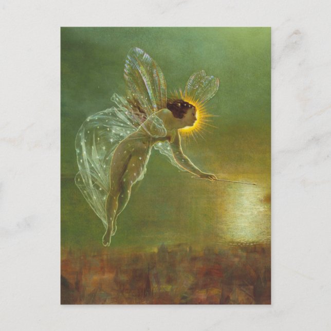 Spirit of the Night - John Atkinson Grimshaw Postcard (Front)