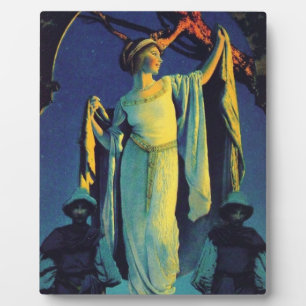 Spirit Of The Night - Maxfield Parrish Plaque
