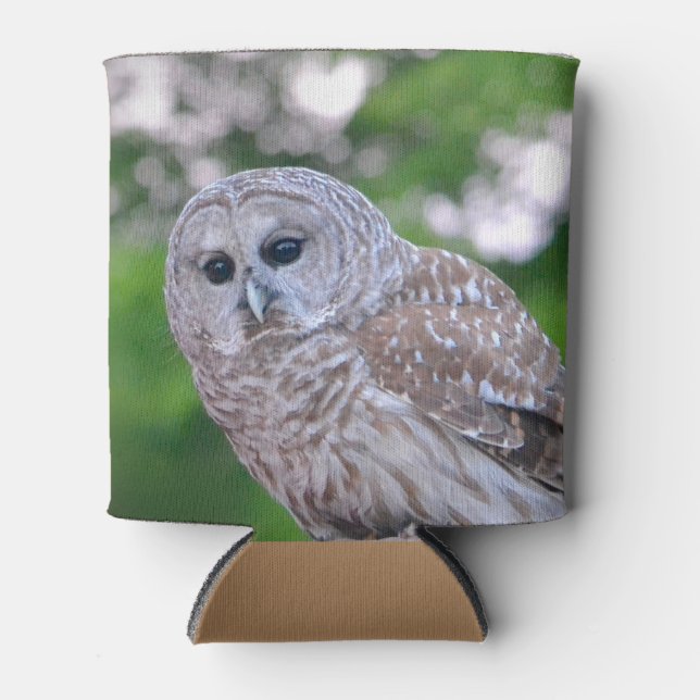 Spirit Of The Owl Can Cooler (Front)