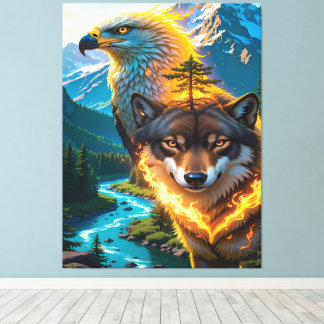 Spirit of the Wild Ascendant Canvas Print