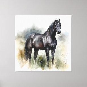 Spirit of the Wild Stallion Canvas Print