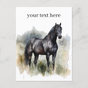 Spirit of the Wild Stallion, custom Postcard