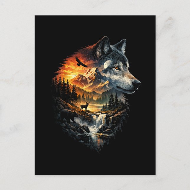 Spirit of the Wilderness Postcard (Front)