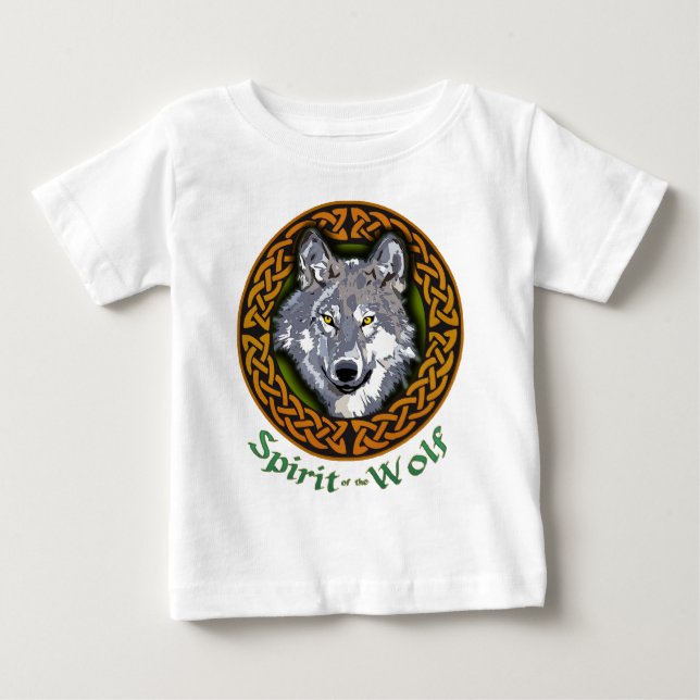 Spirit of the Wolf Baby T-Shirt (Front)