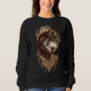 Spirit of the Wolf The Watcher Alpha Soul Wolf of Sweatshirt