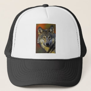 Spirit of the Wolf - Therian wolf photo gifts Trucker Hat