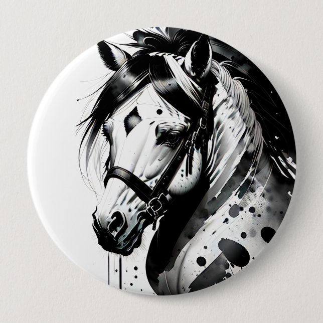 Spirit Pony 10 Cm Round Badge (Front)