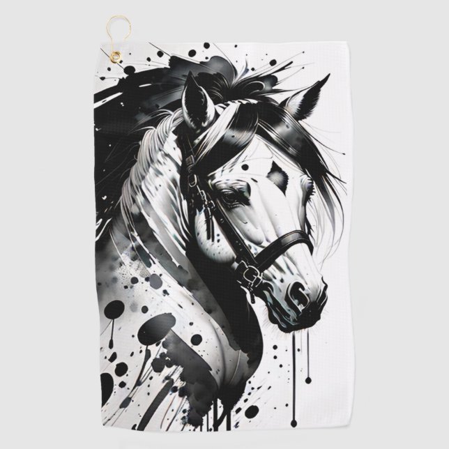 Spirit Pony 10 Golf Towel (Front)