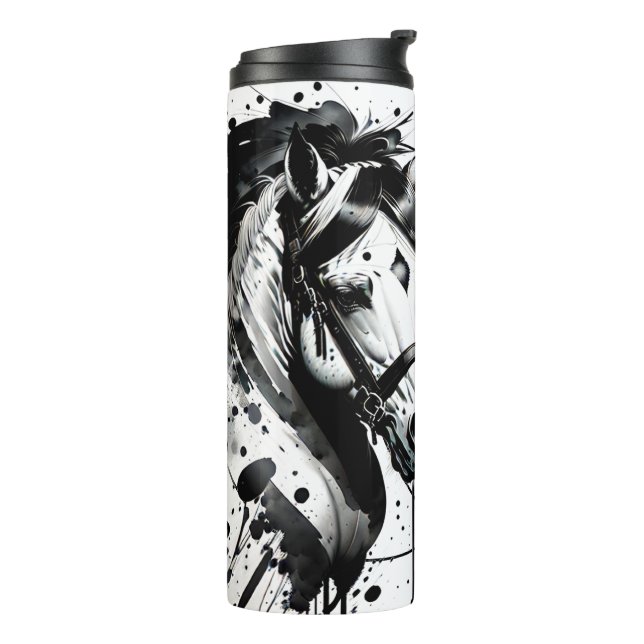 Spirit Pony 10 Thermal Tumbler (Rotated Left)