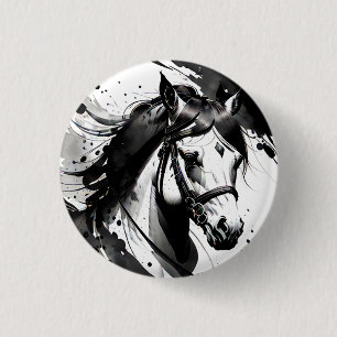 Spirit Pony 9 3 Cm Round Badge