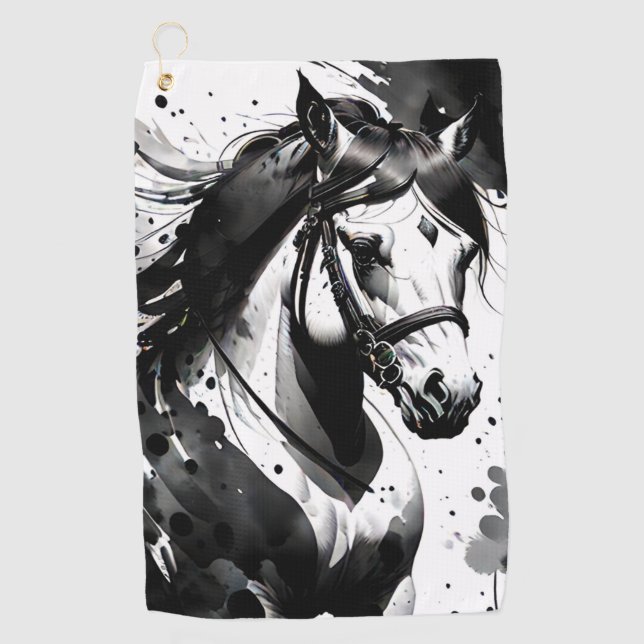 Spirit Pony 9 Golf Towel (Front)