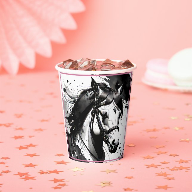 Spirit Pony 9 Paper Cups (Insitu)