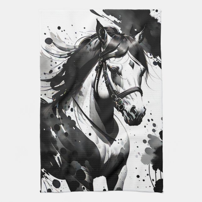 Spirit Pony 9 Tea Towel (Vertical)