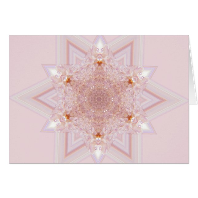 Spirit Quartz (mandala) heart chakra (Front Horizontal)
