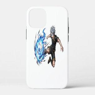 Spirit Striker Blue Energy Anime Soccer OC Tee iPhone 12 Mini Case