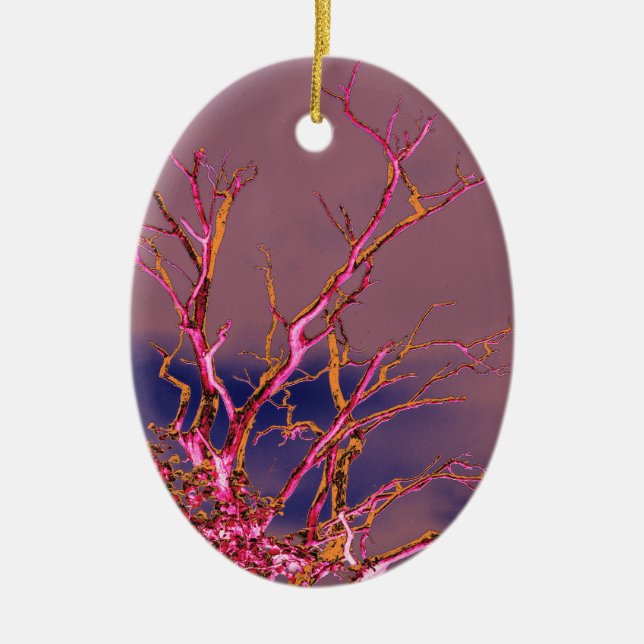 SPIRIT TREE CERAMIC TREE DECORATION (Front)