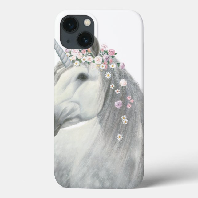 Spirit Unicorn with Flowers in Mane Case-Mate iPhone Case (Back)
