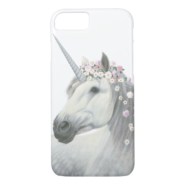 Spirit Unicorn with Flowers in Mane Case-Mate iPhone Case (Back)