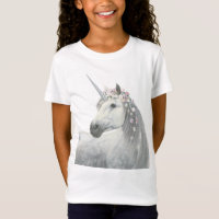 Spirit Unicorn with Flowers in Mane