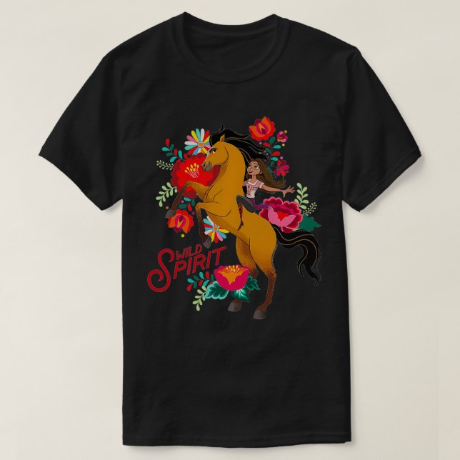 Spirit Untamed  Wild Spirit Miradero Festival Prem T-Shirt (Design Front)
