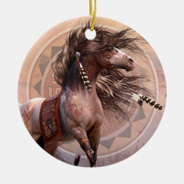 Spirit Warrior Ornament (Front)