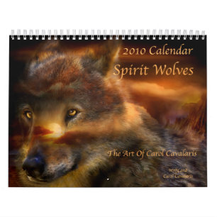 Spirit Wolves 2010 Calendar