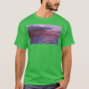 Spirited Away Railroad Nighttime Aesthetic T-Shirt