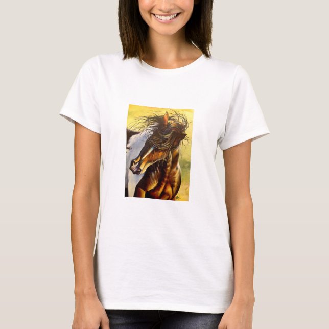 Spirited Horse T-Shirt (Front)
