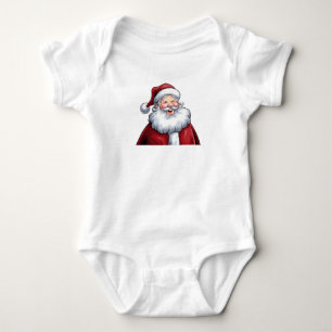 Spirited Santa Baby Bodysuit