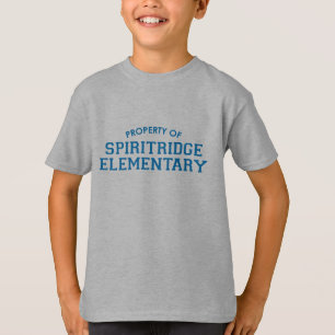 Spiritridge Elementary Kids Tee (Grey)