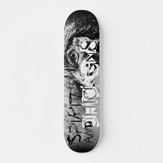 spirits and chickens skateboard (Front)