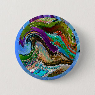Spirits and Inspiration - Heart Beat V2 6 Cm Round Badge
