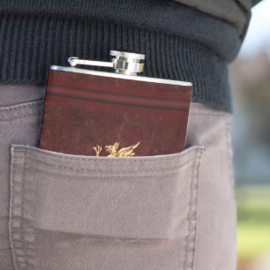Spirits & Beverage Flasks -Royal Burgundy