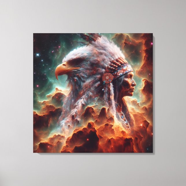 Spirits in the sky canvas print (Front)