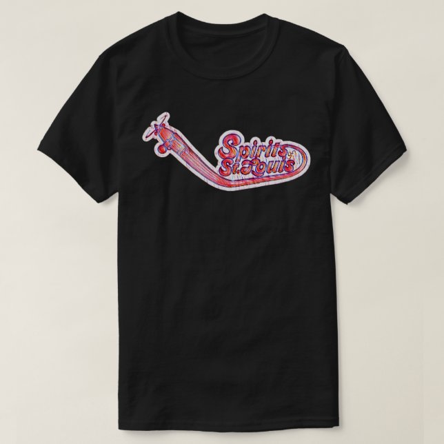 Spirits of St Louis Basketball T-Shirt (Design Front)