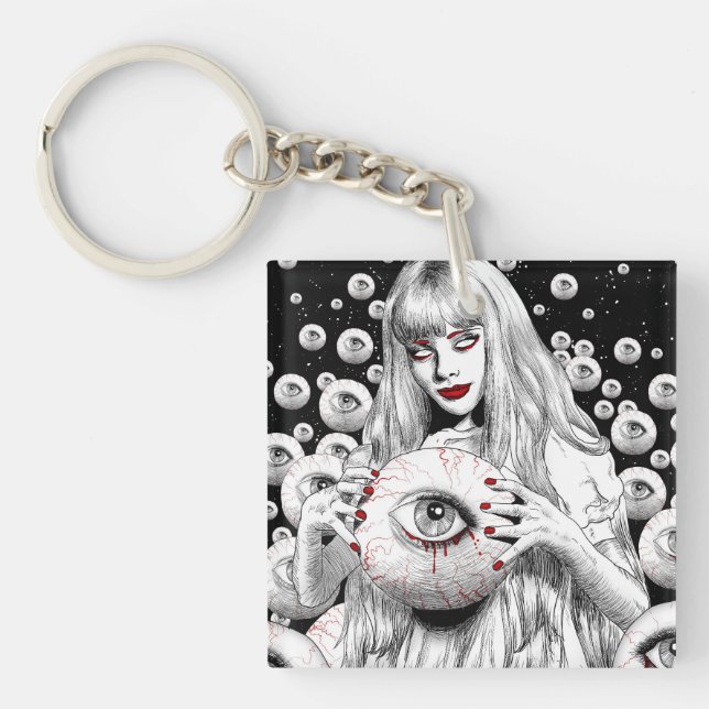 Spirits of the Dead Key Ring (Front)
