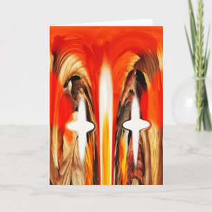 Spirits together art holiday card