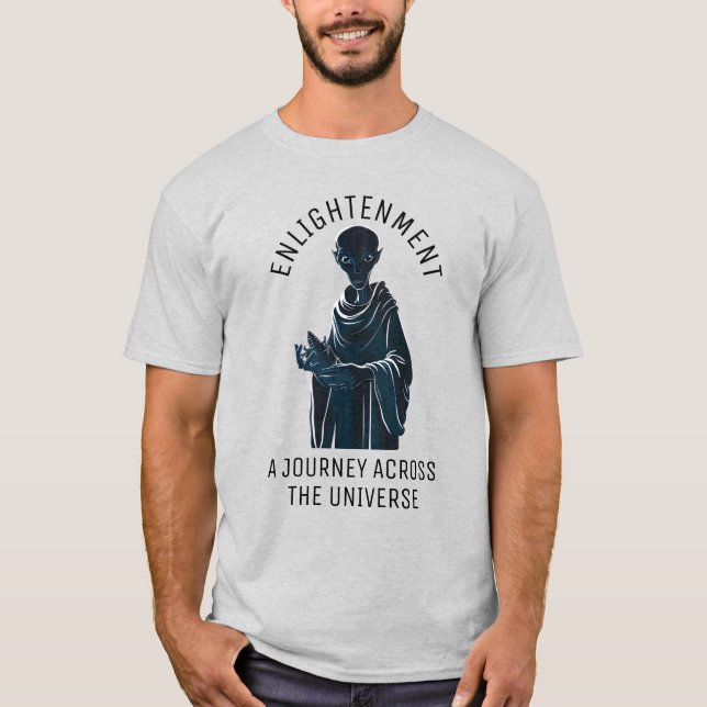Spiritual Alien Monk T-Shirt (Front)