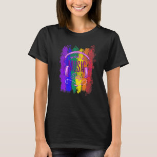 Spiritual Anarchy Gothic Moon Phases Mystic Tattoo T-Shirt