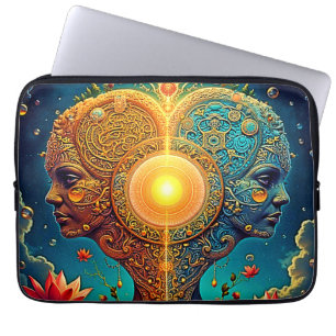 Spiritual Awakening Art Laptop Sleeve