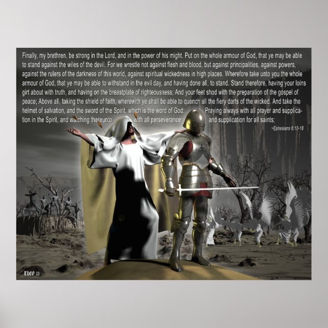 Spiritual Battles Poster (Front)