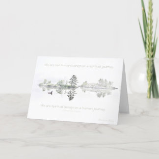 Spiritual Beings on a Human Journey: Enjoy Life Card