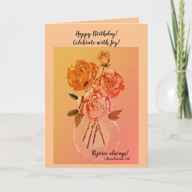 Spiritual Birthday Card (Front)
