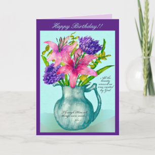 Spiritual Birthday Card