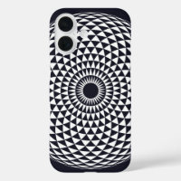 Spiritual Black White Mandala Geometric Vector Art