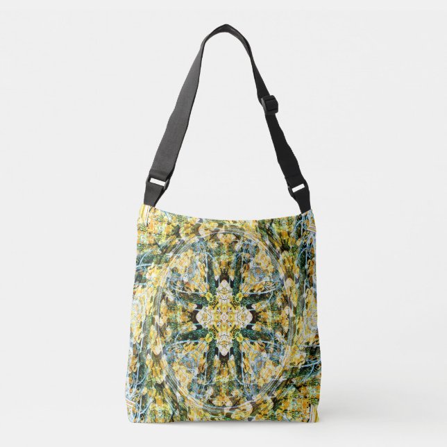 Spiritual Blooming....... Crossbody Bag (Front)