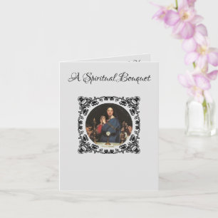 Spiritual Bouquet Blessed Mother Card