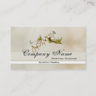 Spiritual Butterfly Business Cards