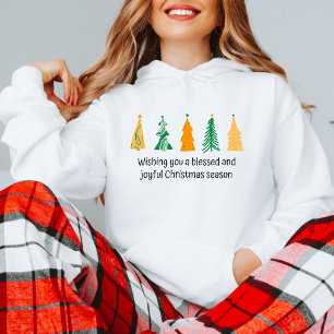 Spiritual Catholic Christmas Gift Joy Trendy Sweatshirt